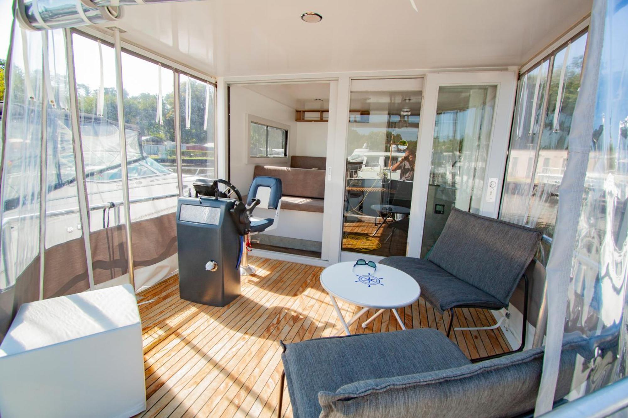 Hausboot Hotel Hennigsdorf Buitenkant foto
