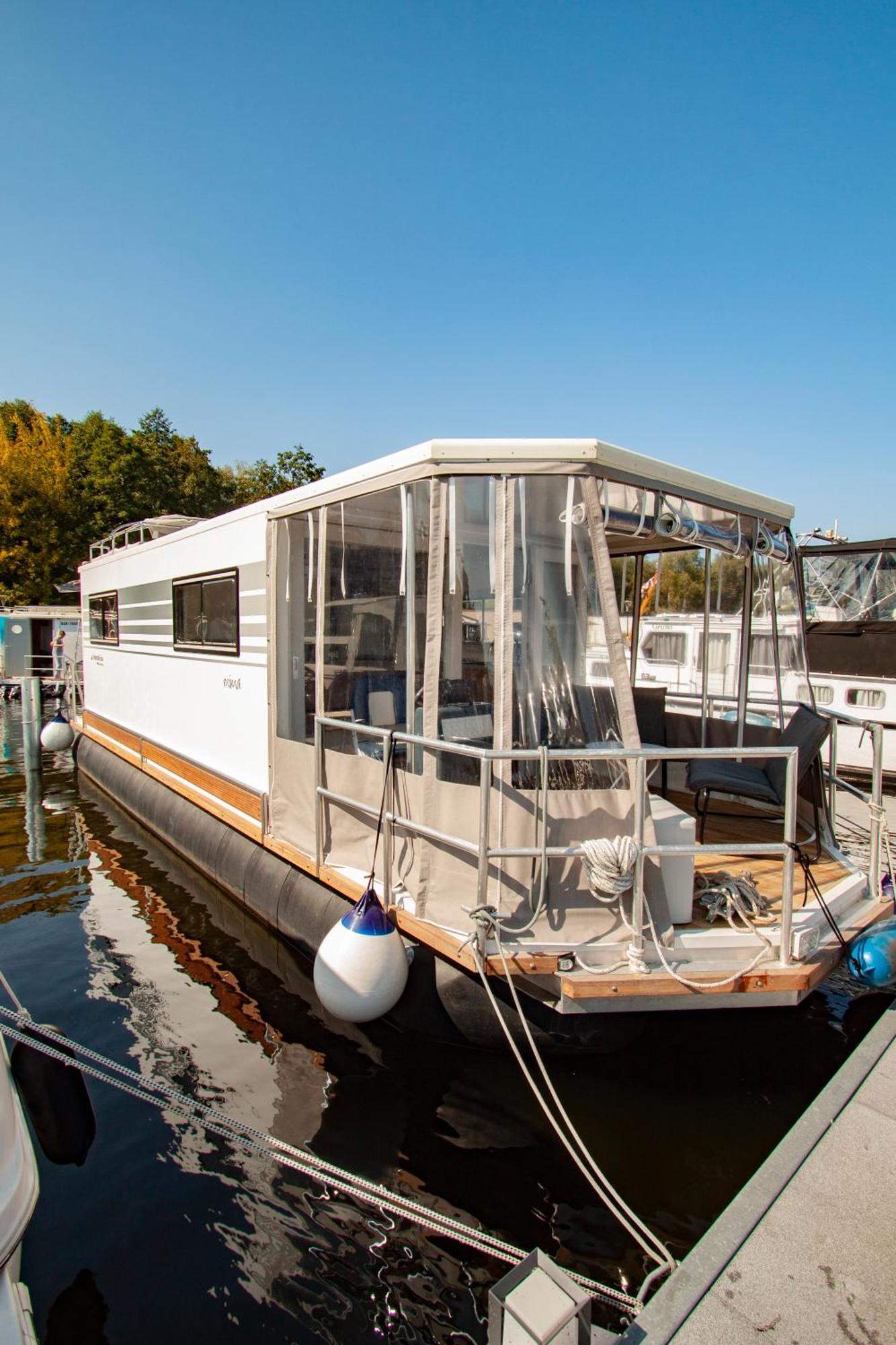 Hausboot Hotel Hennigsdorf Buitenkant foto
